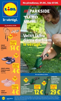 	LIDL - Nepārtikas preču piedāvājums (01.06.2026 - 07.06.2026)