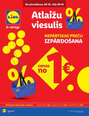 	LIDL - Atlaižu viesulis (10.08.2026 - 16.08.2026)