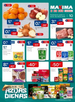 MAXIMA X XX XXX (03.03.2026 - 09.03.2026)