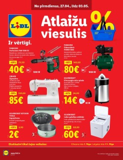 	LIDL - Atlaižu viesulis (27.04.2026 - 03.05.2026)