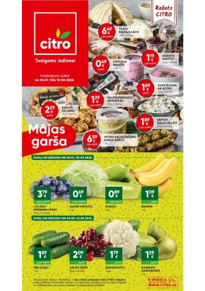 	CITRO (30.07.2026 - 12.08.2026)
