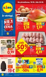 		LIDL - Aktuālais akciju buklets (19.10.2026 - 25.10.2026)