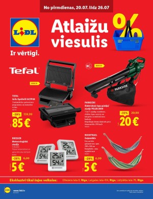 	LIDL - Atlaižu viesulis (20.07.2026 - 26.07.2026)