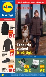 	LIDL - Nepārtikas preču piedāvājums (19.10.2026 - 25.10.2026)