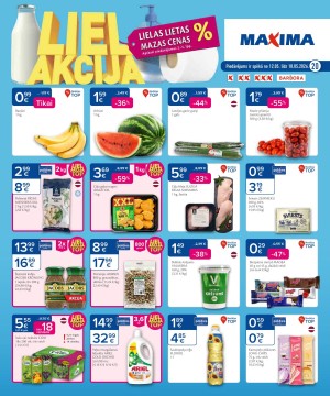 MAXIMA X XX XXX (12.05.2026 - 18.05.2026)