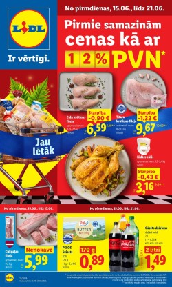		LIDL - Aktuālais akciju buklets (15.06.2026 - 21.06.2026)