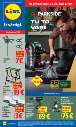 	LIDL - Nepārtikas preču piedāvājums (21.09.2026 - 27.09.2026)