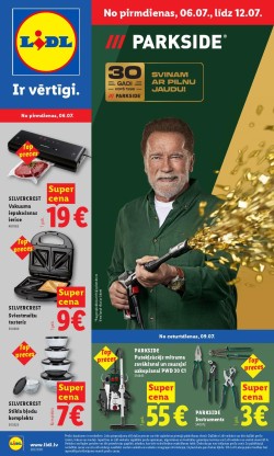 LIDL - Nepārtikas preču piedāvājums (06.07.2026 - 12.07.2026)