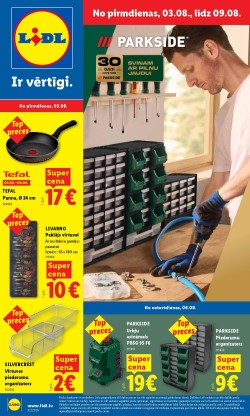 	LIDL - Nepārtikas preču piedāvājums (03.08.2026 - 09.08.2026)