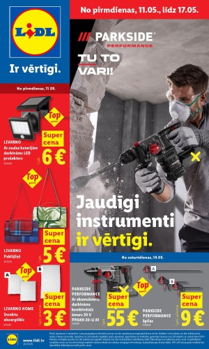 LIDL - Nepārtikas preču piedāvājums (11.05.2026 - 17.05.2026)