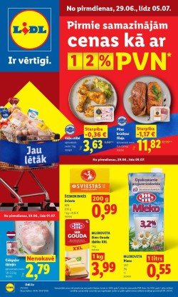 	LIDL - Aktuālais akciju buklets (23.06.2026 - 05.07.2026)