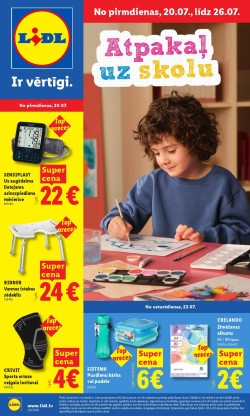 LIDL - Nepārtikas preču piedāvājums (20.07.2026 - 26.07.2026)
