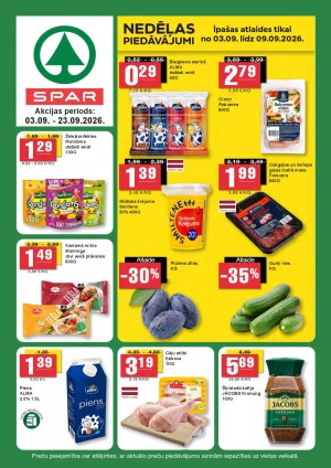 SPAR (03.09.2026 - 23.09.2026)