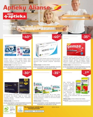 	APTIEKU ALIANSE (01.03.2026 - 31.03.2026)