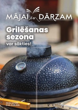 	MĀJAI UN DĀRZAM (01.05.2026 - 31.05.2026)